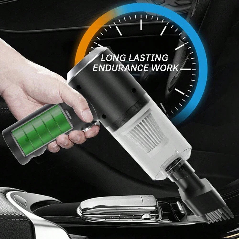 Portable Cordless Vacuum Cleaner for Home & Car
